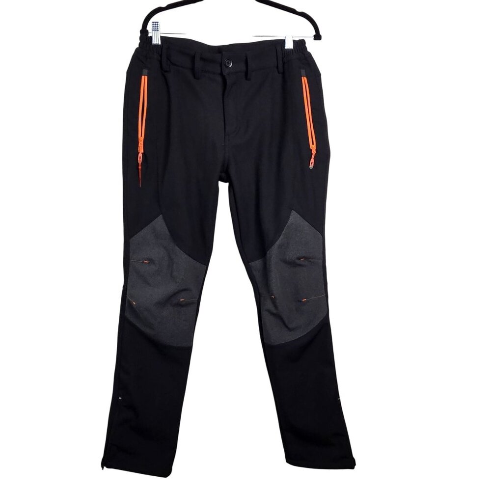 Men's Black and Gray Outdoor Pants - Picture 4 of 13